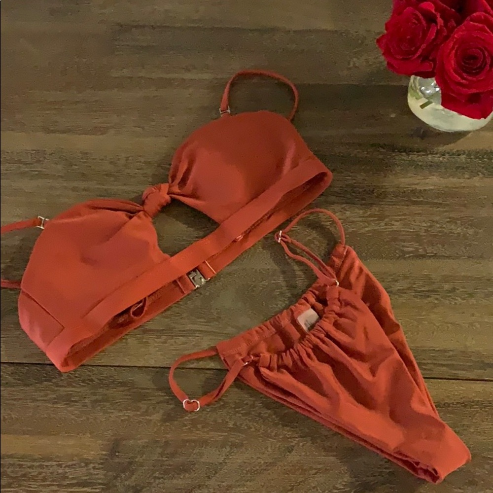 Rust bikini NWOT